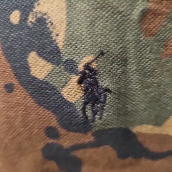Polo Ralph Lauren Classic Fit Men Short Sleeve Camouflage Size Large Polo Style - Picture 3 of 4